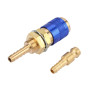 Coupleur de connecteur rapide de gaz et d'eau M6 déconnecter les fournitures industrielles pour raccord de torche de soudage MIG