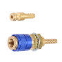Coupleur de connecteur rapide de gaz et d'eau M6 déconnecter les fournitures industrielles pour raccord de torche de soudage MIG