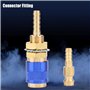 Coupleur de connecteur rapide de gaz et d'eau M6 déconnecter les fournitures industrielles pour raccord de torche de soudage MIG