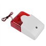 Alarme stroboscopique lumière Rouge 12V sirène stroboscopique Filaire Alarme sonore Stroboscope lumière Rouge sirène sonore syst