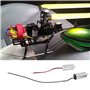 10 x 20 mm, mini moteur DC Motor Brush Motor 4 pièces pour modèles d'avions avec câble pour robot drone