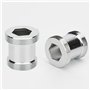 Adaptateur de robinet M20 vers M22, adaptateur fileté pour filetage extérieur M20 et M22 avec joint en caoutchouc en laiton pour