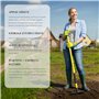 daqoupzi 3 paires gant jardinage femme，gants de travail，gants jardinage，gant de travail homme，Bonne effet antidérapant et bonne 