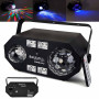 Party Light & Sound - Pack 3 Jeux de lumière - 2 Lyres PARTY-SPOT DMX Gobos 10W - 1 Jeu de Lumière "4en1" Astro Strobo Lumière n