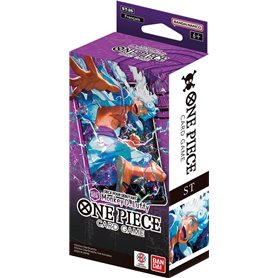 Deck pour débutant One Piece Card Game - ST-26 : Purple/Black Monkey.D.Luffy - Version française - Contient 1 Booster de OP11 -