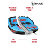 Flotteur gonflable gonflable pour sports nautiques - Tubes remorquables, remorques gonflables, gonflables remorquables - Résista