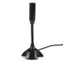 Goshyda Microphone, Microphone Micro de Support de Bureau Flexible pour Ordinateur Portable PC