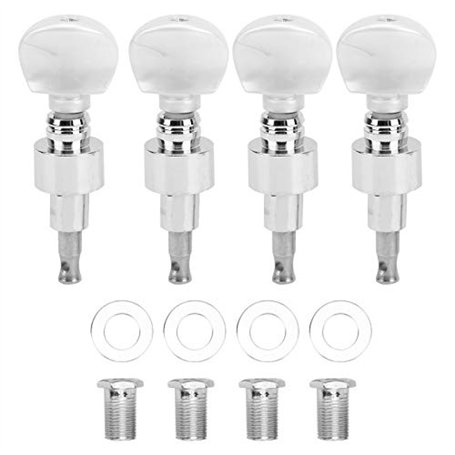 4Pcs Accordage Banjo Mécaniques HA106 Banjo Accordeur de Machine à Engrenages Banjo Pegs Perles de Musique d'accordage de banjo