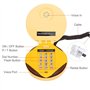 PUSOKEI Hamburger Téléphone Fixe Nouveauté Décoration Cheeseburger Téléphone Filaire rétro pour la Maison/Bureau/hôtel - Numérot
