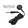 Mini Piezo Noir Micro de Transducteur Accessoires de Guitare pour Guitare Acoustique Violon Ukelele