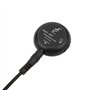 Micro Guitare Acoustique,Mini Piezo Noir Micro de Transducteur Accessoires de Guitare pour Guitare Acoustique Violon Ukelele