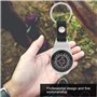 Boussole de Camping Portable en métal pour la randonnée en Camping avec Un Design Professionnel kompas sleutelhanger Boussole de