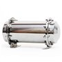 SOKIMI Capsule temporelle - Contenant Durable de Serrure de récipient de Capsule d'acier Inoxydable Anti-corrosif pour Le Futur