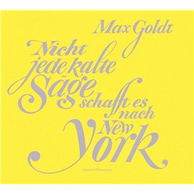 Nicht Jede kalte Säge schafft ES nach New York