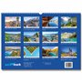 Calendrier mural suisse 2026 au format DIN A3 - Calendrier de voyage - Photos - Cadeau de Noël ou d'anniversaire - Calendrier me