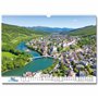 Calendrier mural suisse 2026 au format DIN A3 - Calendrier de voyage - Photos - Cadeau de Noël ou d'anniversaire - Calendrier me