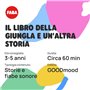 Personnage Sonoro FABA – Le Livre de la Jungle et Une Autre Histoire... – Version Italienne - Enfants et Filles 4-6+ Ans - Histo