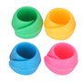 Oumefar 100 Pièces Porte canette Clip , Fil Copains Pinces Bobine Organisateur pour la Plupart des Bobines de Couture
