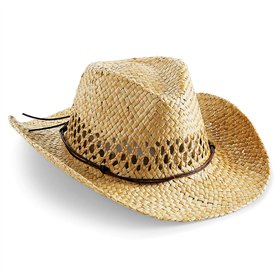 Chapeau de cowboy - Pour l'été - En paille