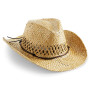 Chapeau de cowboy - Pour l'été - En paille