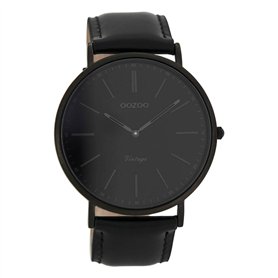 Oozoo Montre Mixte Analogique Quartz avec Bracelet en Cuir – C7301