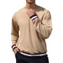 VERAVANT Sweat Homme Manches Longues Pull en Sweat-Shirt