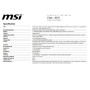msi Claw A1M-206FR : Intel Core Ultra 7 155H - 16GB LPDDR5 - SSD 1TB - Intel Arc Graphics - 7" Full HD 120Hz Tactile 500Nits - W
