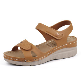 Ortho+rest Sandales Femme été de Marche avec Support de la Voûte Plantaire et Massage, Confortable Sandales Orthopédiques