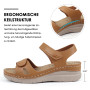 Ortho+rest Sandales Femme été de Marche avec Support de la Voûte Plantaire et Massage, Confortable Sandales Orthopédiques