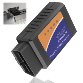 teasteam OBDII Universel Bluetooth Diagnostic Outil pour Scanner Diagnostic Auto OBD, Lisez et Effacez Les Codes Erreurs Compati