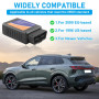 teasteam OBDII Universel Bluetooth Diagnostic Outil pour Scanner Diagnostic Auto OBD, Lisez et Effacez Les Codes Erreurs Compati