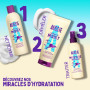 Aussie Miracle Moist Après-Shampooing Démêlant 1000ml, Formule Hydratante pour Revitaliser et Restaurer les Cheveux Secs et Frag