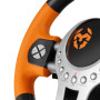 KROM K-Driver – Volant de course avec pédales et vibrations, compatible PC, PS3, PS4 et Xbox One, avec levier de vitesses, palet