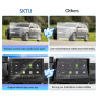 SKTU Lot de 2 Films de Protection d'écran compatible avec Dacia Duster III 2024 2025 Navigation GPS en PET 10,1 Pouces