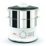 Tefal, Cuiseur vapeur, Cuisson saine, Bols en acier inoxydable, Empilables, Minuterie, Arrêt automatique, Pièces lavables au lav