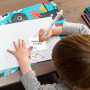 12 Pièces Stylos À Gel De Dessin Animé Et 1 Ensemble De Notes Autocollantes De Dessin Animé, Papeterie Créative, Papeterie D'Étu