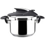 Magefesa Nova - Autocuiseur Rapide 4L, Acier Inoxydable 18/10, Capteur de Pression, Fermeture Facile et Confortable, Cuisine Sai