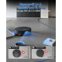 ECOVACS T50 Max Pro Omni Robot Aspirateur Laveur, 18500Pa amélioré par T30S Pro, Brosse latérale et serpillière Extensibles, Ajo