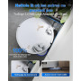 ECOVACS T50 Max Pro Omni Aspirateur Robot avec Station, 18500Pa amélioré par T30S PRO, Brosse latérale et serpillière Extensible