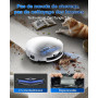 ECOVACS T50 Max Pro Omni Aspirateur Robot avec Station, 18500Pa amélioré par T30S PRO, Brosse latérale et serpillière Extensible