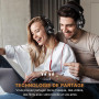 OneOdio Casque Audio Filaire DJ Piano Guitare avec Micro, Hi-Res Audio Extra Basse Son, Léger Confort Pliable Casques avec Share