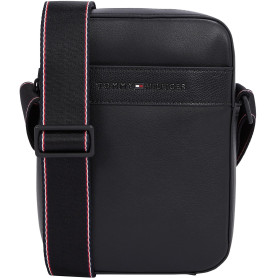 Tommy Hilfiger Sac à Bandoulière Sac Homme Corp Mini Reporter Petit, Noir (Black), Taille Unique