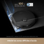 DREAME L40s Pro Ultra Robot Aspirateur, 19 000 Pa, Brosse Double HyperStream, Franchit 4 cm, Brosse latérale extensible et relev