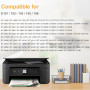 LeciRoba ET-104 pour Cartouche epson 104 103 102 et Encre epson 104,pour ET-2710 2711 2712 2714 2715 2720 2721 2726 2810 2815 28