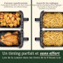 Cuisinart Tri Zone Air fryer et Four 13,6 L | Sans PFAS | 3 zones: 2x4,3 L+5 L | 9 fonctions: airfry, rôtir, griller, four, réch