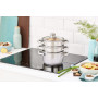Kitchen Craft Cuiseur vapeur 3 niveaux Transparent 16 cm