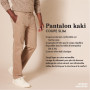 Amazon Essentials Pantalon Chino Extensible, Style décontracté, Coupe Slim Homme
