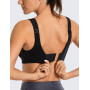 SYROKAN Soutien Gorge Sport Femme avec Armature Maintien Extreme Grande Taille Confortable