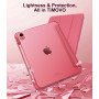TiMOVO Coque pour iPad 11 Pouces(A16) 2025, iPad 10ème Génération 10,9 Pouces 2022 avec Porte-Stylet, Légère & Mince Étui Arrièr