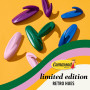 Command Crochets Adhésifs Couleur Lilas - 10 crochets (4 grands, 6 moyens) & 16 languettes adhésives (8 grandes, 8 moyennes) - A